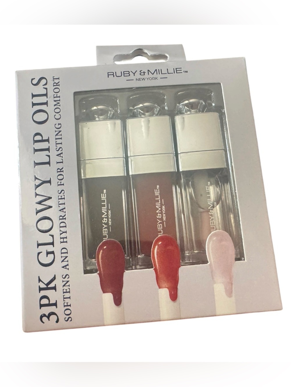 3PK Glowy Lip Oils